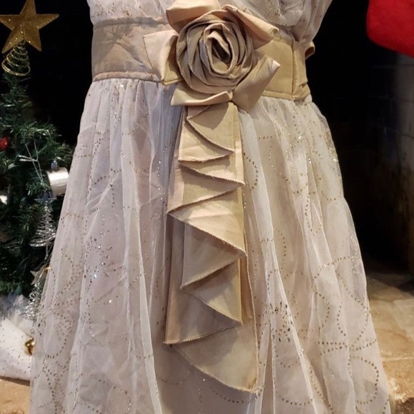 Gold Dress for girls My Michelle size 12 - Picture 2 of 5